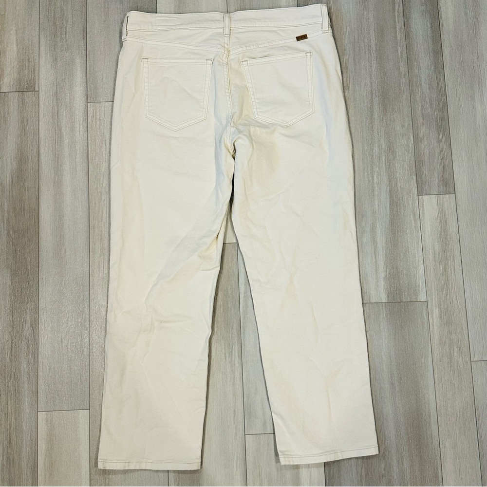 AYR Women's Straight Leg Jeans in Cream - Picture 7 of 11